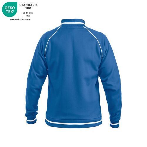 Sudadera con cremallera Mod.CRAIG Azul real (55) Talla XS