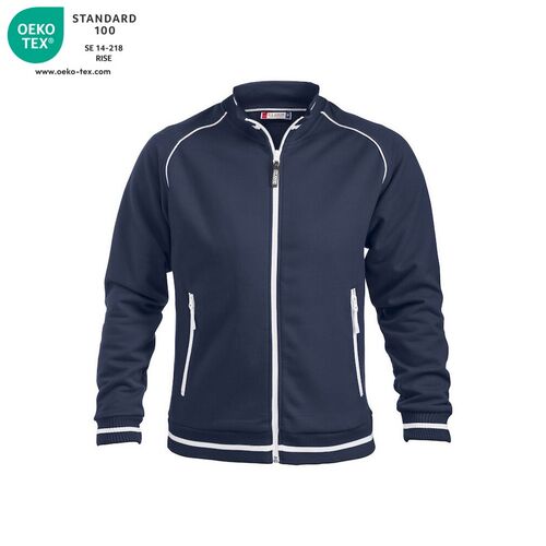 Sudadera con cremallera Mod.CRAIG Azul oscuro (580) Talla XS
