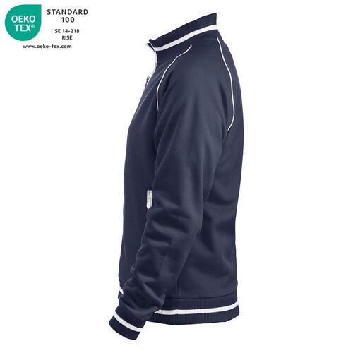Sudadera con cremallera Mod.CRAIG Azul oscuro (580) Talla XS