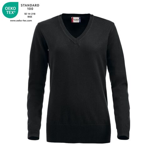 Jersey cuello pico Mod. ASTON LADIES Negro (99) Talla XL