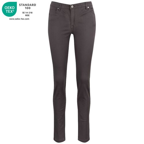 Pantalón elástico Mod. 5-POCKET STRETCH Antracita (96) Talla S