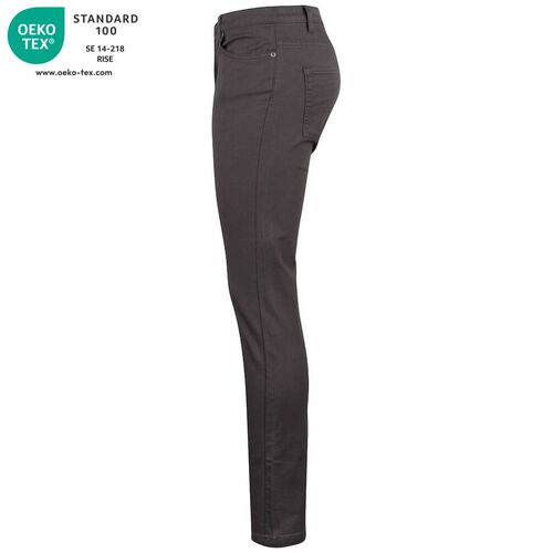 Pantalón elástico Mod. 5-POCKET STRETCH Antracita (96) Talla S