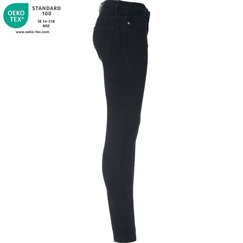 Pantalón elástico de mujer Mod. 5-POCKET STRETCH Negro (99) Talla M