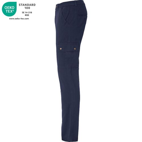 Pantalón multibolsillos Mod. CARGO POCKET Azul oscuro (580) Talla M