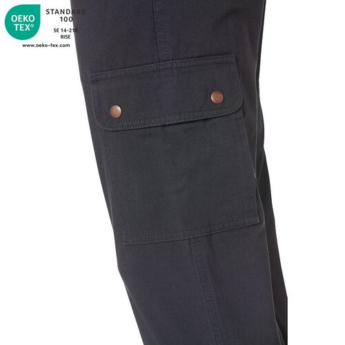 Pantalón multibolsillos Mod. CARGO POCKET Antracita (96) Talla S