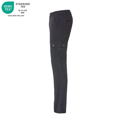 Pantalón multibolsillos Mod. CARGO POCKET Antracita (96) Talla S