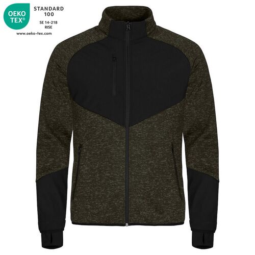 Chaqueta polar Mod. HAINES Fog green (75) Talla S