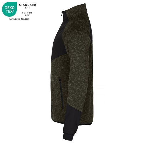 Chaqueta polar Mod. HAINES Fog green (75) Talla S