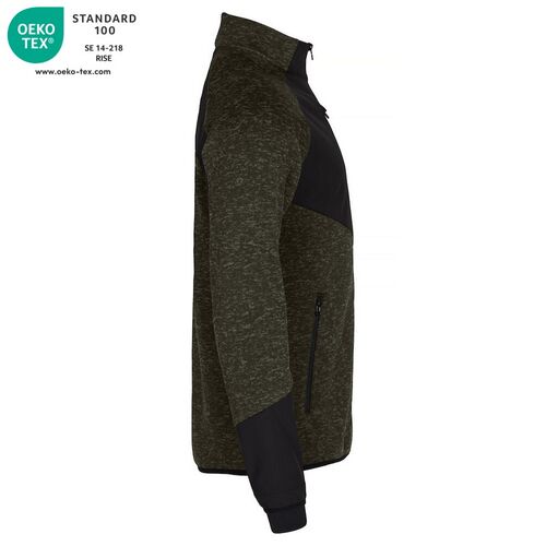 Chaqueta polar Mod. HAINES Fog green (75) Talla S