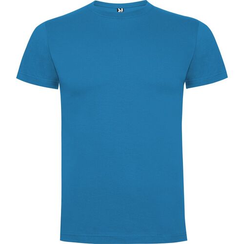 Camiseta de manga corta Mod. DOGO PREMIUM INFANTIL (100) Azul Océano Talla 3/4