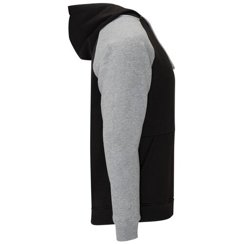 Sudadera con capucha unisex Mod. BADET (02/58) Negro/Gris Talla M