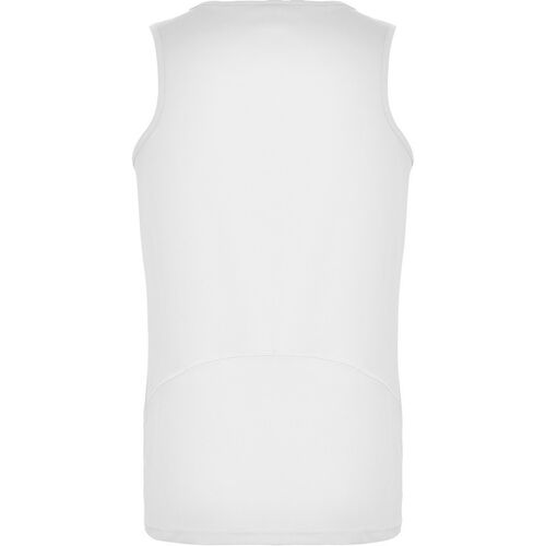 Camiseta tcnica de tirantes Mod. ANDRE KIDS (01) Blanco Talla 1/2