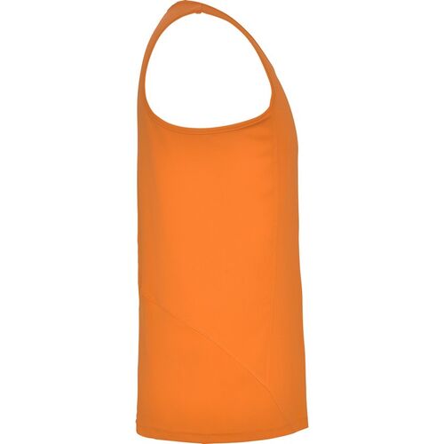 Camiseta técnica de tirantes Mod. ANDRE KIDS (223) Naranja Flúor Talla 9/10