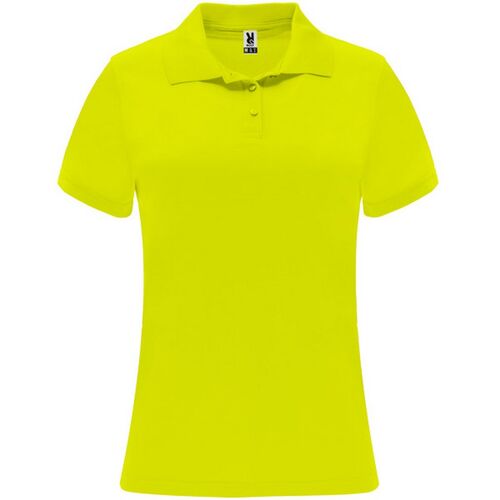 Polo tcnico de mujer Mod. MONZHA WOMAN (221) Amarillo Flor Talla XXL