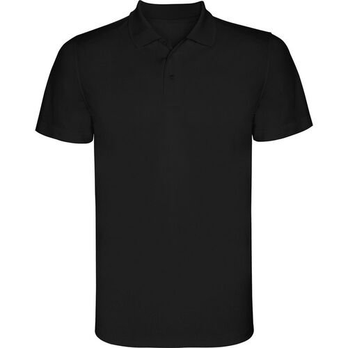 Polo tcnico Mod. MONZHA KIDS (02) Negro Talla 4 