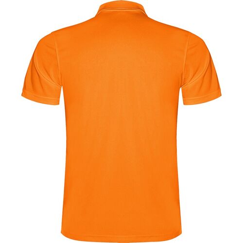 Polo técnico Mod. MONZHA KIDS (223) Naranja Flúor Talla 4 
