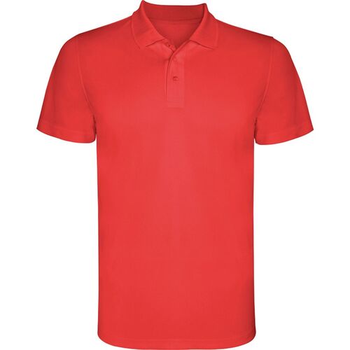 Polo tcnico Mod. MONZHA KIDS (60) Rojo  Talla 4 