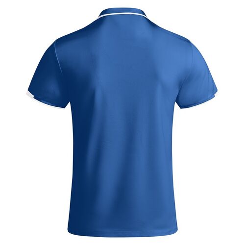 Polo tcnico bicolor Mod. TAMIL (05/01) Azul Royal / Blanco Talla XXL