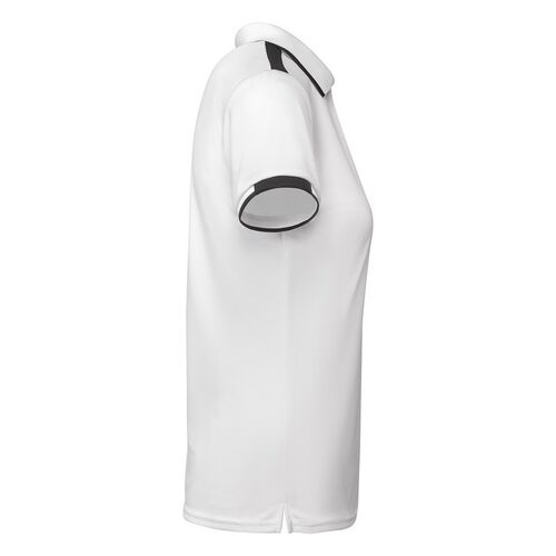 Polo técnico bicolor Mod. TAMIL WOMAN (01/02) Blanco/Negro Talla S