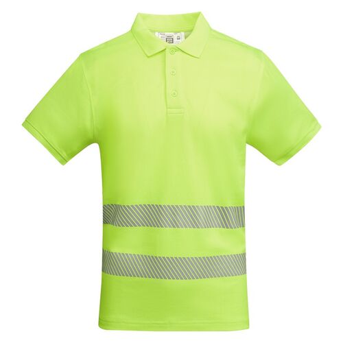 Polo de alta visibilidad con algodn Mod. ATRIO (221) Amarillo Flor Talla S