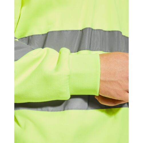 Sudadera de alta visibilidad Mod. SPICA (221) Amarillo Flúor Talla S