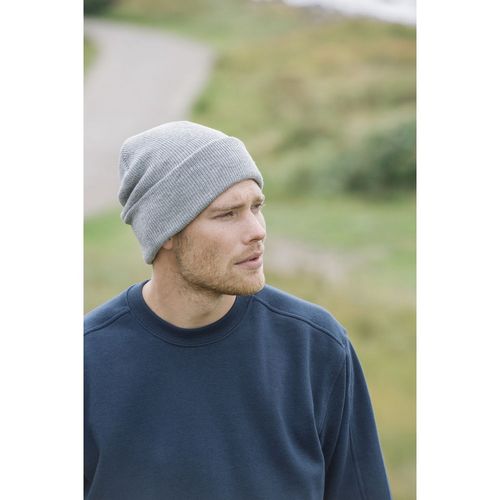 Gorro de punto Mod. HUBERT Gris jaspeado (95) Talla nica