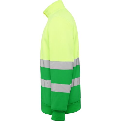 Sudadera de alta visibilidad Mod. SPICA Verde Jardn/Amarillo Flor (52/221) Talla S