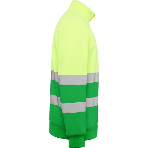 Sudadera de alta visibilidad Mod. SPICA Verde Jardn/Amarillo Flor (52/221) Talla S