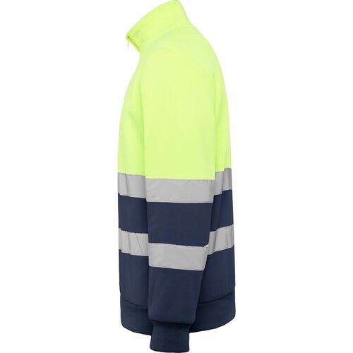 Sudadera de alta visibilidad Marino/Amarillo Fluor (55/221) Talla S