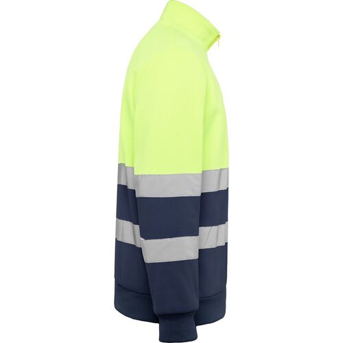 Sudadera de alta visibilidad Marino/Amarillo Fluor (55/221) Talla S