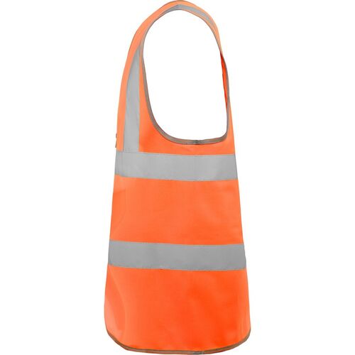Chaleco de alta visibilidad con cremallera Mod. POLUX (223) Naranja Flúor Talla M/L