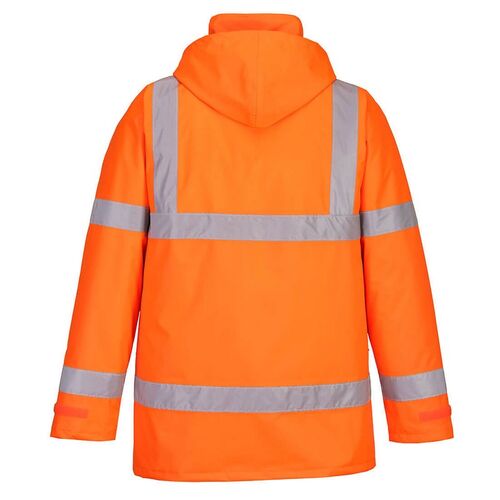 Parka de alta visibilidad Mod. TRAFFIC Naranja Fluor Talla XS