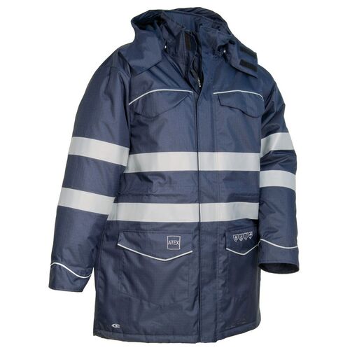 Parka ATEX multinorma Mod. ST. PETERSBURG NAVY Azul Marino Talla XS