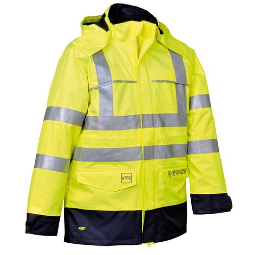 Parka ATEX multinorma Mod. ST. PETERSBURG AV Amarillo Fluor Talla XXL