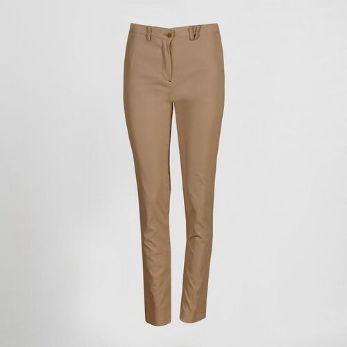 Pantalón chino de mujer Mod. T400 (151) Camel Talla 52