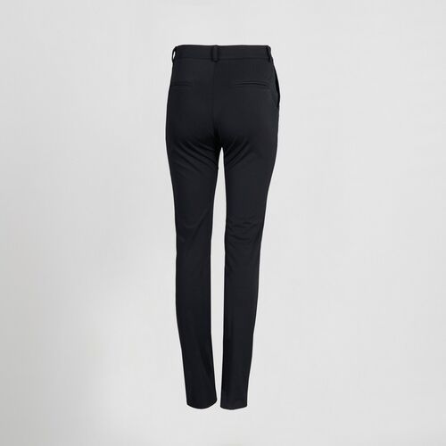 Pantalón de camarera con tejido INTERLOCK (001) Negro Talla 40