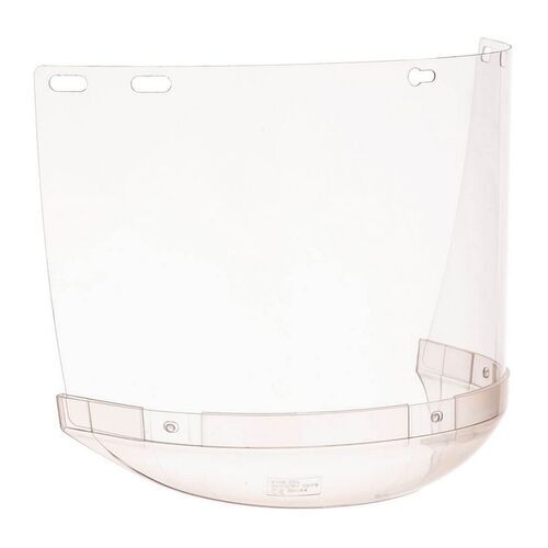 Visor con protector de barbilla