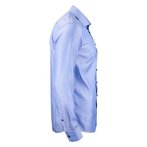 Camisa de caballero Mod. GREEN BOW 01 REGULAR (560) Midblue Talla 5XL