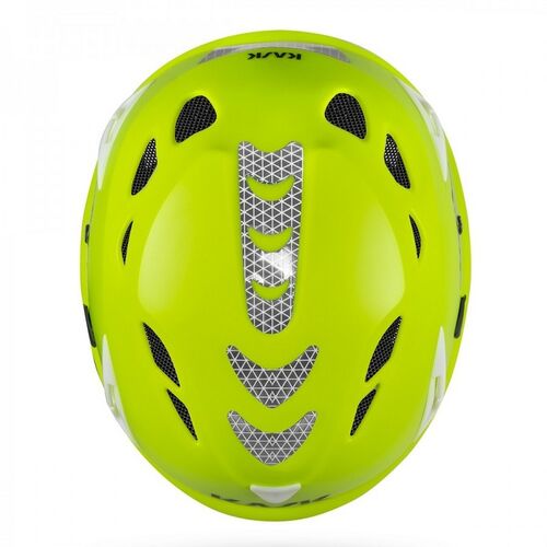 Casco con barbuquejo Mod. KASK SUPER PLASMA HI VIZ (221) Amarillo Fluor Talla nica