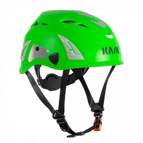 Casco con barbuquejo Mod. KASK SUPER PLASMA HI VIZ (224) Lima flour Talla nica