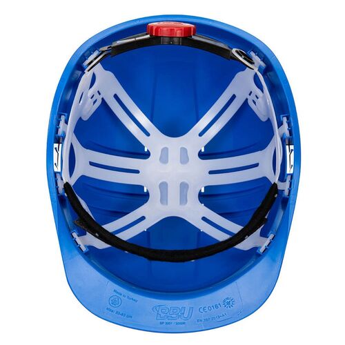 Casco de seguridad Mod. EXPERTLINE RULETA Azul Royal Talla nica