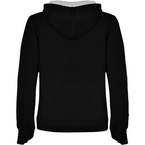 Sudadera con capucha de mujer Mod. URBAN WOMA (02/58) Negro/Gris Talla XXL