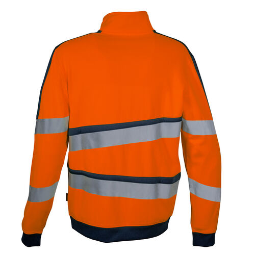 Sudadera AV Mod. LIXUS Naranja Fluor Talla L