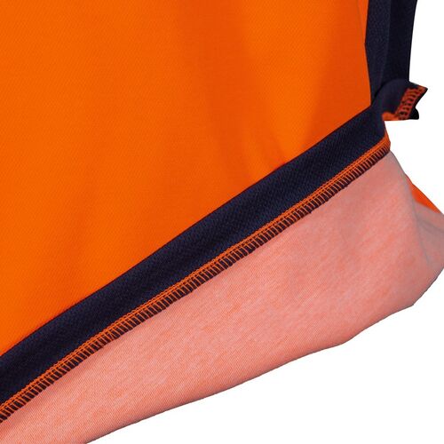 Camiseta AV manga corta Mod. PARHAM Naranja Fluor Talla XS