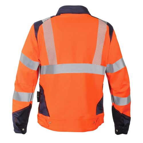 Cazadora AV elástica Mod. ACARIGUA Naranja Fluor Talla 44
