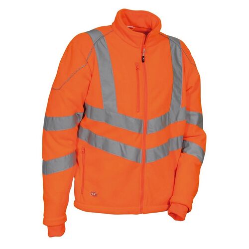 Chaqueta polar AV Mod. DUKESSE Naranja Fluor Talla XS