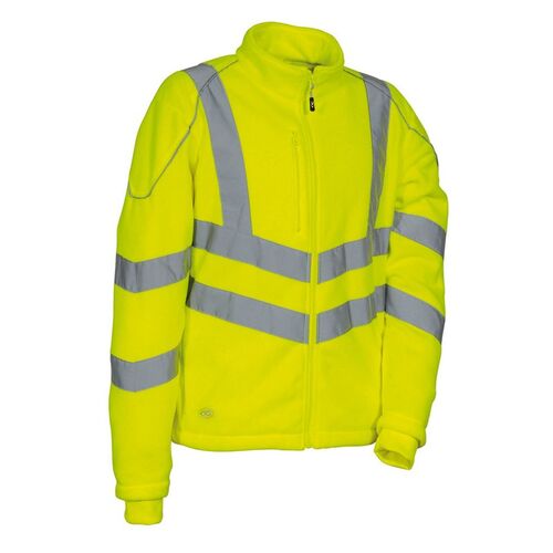 Chaqueta polar AV Mod. DUKESSE Amarillo Fluor Talla XS