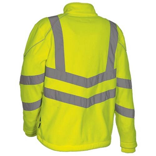 Chaqueta polar AV Mod. DUKESSE Amarillo Fluor Talla XS