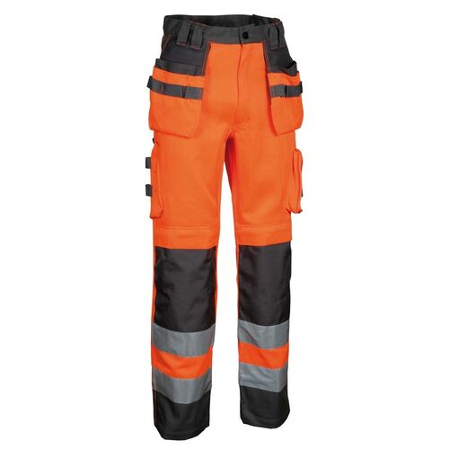 Pantaln AV reforzado Mod. BLINDING Naranja Fluor Talla 38