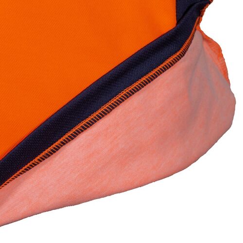 Polo AV manga corta Mod. TILCARA Naranja Fluor Talla XS